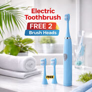 Electric Toothbrush With Dual Replacement Heads (RTB8)