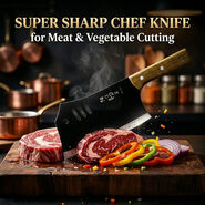 Super Sharp Chef Knife For Meat & Vegetable Cutting (CK6)