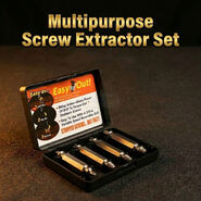 Set of 4 Broken Screw Extractors (SE04)
