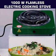 1000 W Flameless Electric Cooking Stove (ECS11)