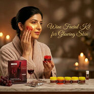 Wine Facial Kit For Glowing Skin (WFK)