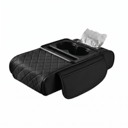 Car Armrest Cushion Organiser With Tissue & Cup Holder (CIC2)