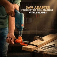Saw Adapter For Electric Drill Machine With 2 Blades (EDS)