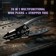 28 In 1 Multifunctional Wire Pliers + Stripper Tool (HT63)