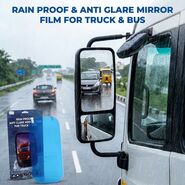 Rain Proof & Anti Glare Mirror Film for Truck & Bus (ARF2)