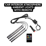 Car Interior Atmosphere Ambient Lights With Remote (CIDL14)