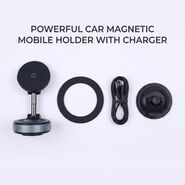 Powerful Car Magnetic Mobile Holder With Charger (CMH7)