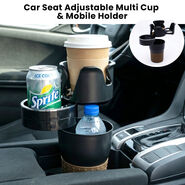 Car Seat Adjustable Multi Cup & Mobile Holder (CCH4)