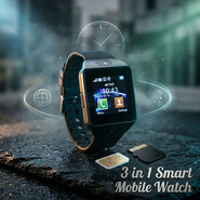 3 IN 1 Mobile Watch (BCSW63)
