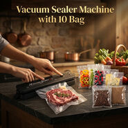 Vacuum Sealer Machine With 10 Bags (PD55)
