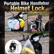 Portable Bike Handlebar Helmet Lock (ATL5)