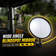 Wide Angle Blindspot Mirror For Truck Van  Auto (BM9)
