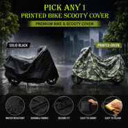 Pick Any 1 Printed Bike & Scooty Cover (BKC5)