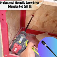 Professional Magnetic Screwdriver Extension Rod Drill Bit (HT167)