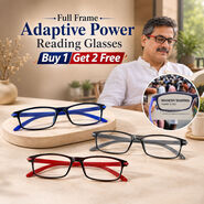 Full Frame Adaptive Power Reading Glasses Buy 1 Get 2 Free (3ORG29)