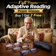 Full Frame Adaptive Power Reading Glasses Buy 1 Get 2 Free (3ORG30)