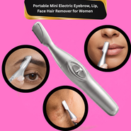 Portable Mini Electric Eyebrow Lip & Face Hair Remover For Women (RHT4)
