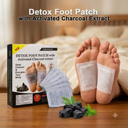 Detox Foot Patch With Activated Charcoal Extract Pack of 20 (DTXC20)