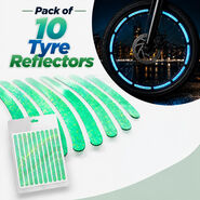 Pack of 10 Tyre Reflectors (CTR5)