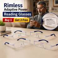 Rimless Adaptive Power Reading Glasses Buy 1 Get 3 Free (4ORG46)