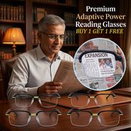 Premium Adaptive Power Reading Glasses Buy 1 Get 3 Free (4ORG44)