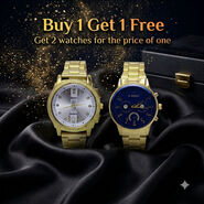 B1G1 - Mens Golden Watch (2MW22)