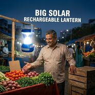 Solar Rechargeable LED Lantern (LL84)