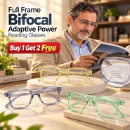 Bifocal Adaptive Power Reading Glasses Buy 1 Get 2 Free (3BORG41)