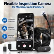 Flexible Inspection Camera For Mechanics & Plumbers (SED)
