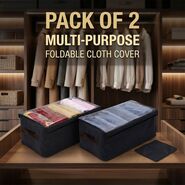 Pack Of 2 Multipurpose Foldable Cloth Cover (2CC)
