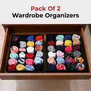Wardrobe Organizer Pack of 2 (4CC)