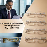 Rimless Adaptive Power Reading Glasses Buy 1 Get 3 Free (4ORG58)