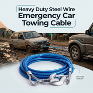 Heavy Duty Steel Wire Emergency Car Towing Cable (CAU1)