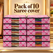 Pack of 10 Saree Cover (6SC7)