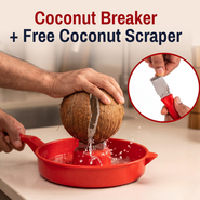 Coconut Breaker + Free Coconut Scrapper (COB2)