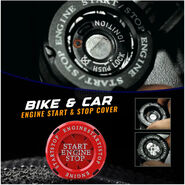 Bike & Car Engine Start & Stop Cover (CHNESC)