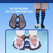 Foot Massager With Free Compression Socks (FMFC02)