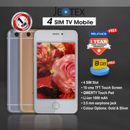 JeoTex 4 SIM TV Mobile