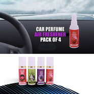 Pure Air Freshener For Home & Car - Pack Of 4 (PAEFC)