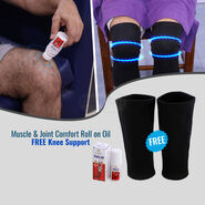 Muscle & Joint Comfort Roll On Oil + Free Knee Support (PRC)