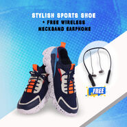 Stylish Sports Shoe With Free Neckband Earphone (SSC31)