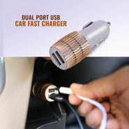 Dual Port USB Car Fast Charger (UCC)