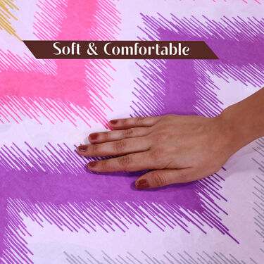 Pack Of 5 Double Bed Sheets Set + 1 Double Bed Sheet Set Free (5BS17+1)