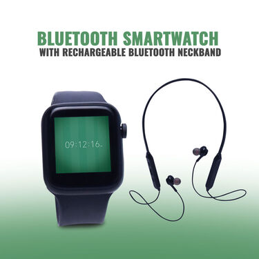 T500 Watch With Rechargeable Bluetooth Headphone (BCSW42)