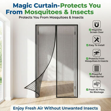 Magic Curtain- Protect You From Mosquito & Insect (MSD)