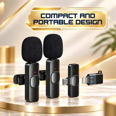 Dual Portable Wireless Microphone (PWM1)