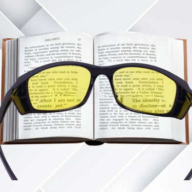 Night Vision Bifocal Adaptive Power Reading Glasses with Free Wireless Earpod (NBWP)