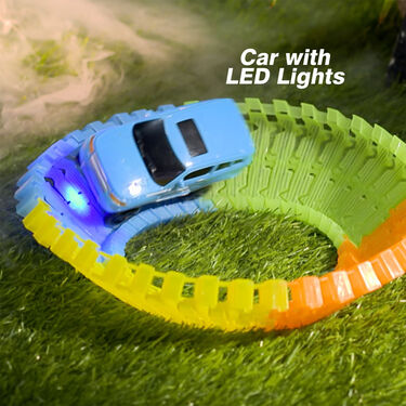 Magic Track Set With Car (NGRC)