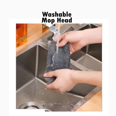 Flexible Microfiber Gap DusterLong Handle Mop