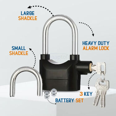 Dual Anti Theft Alarm Lock ( ATL2)